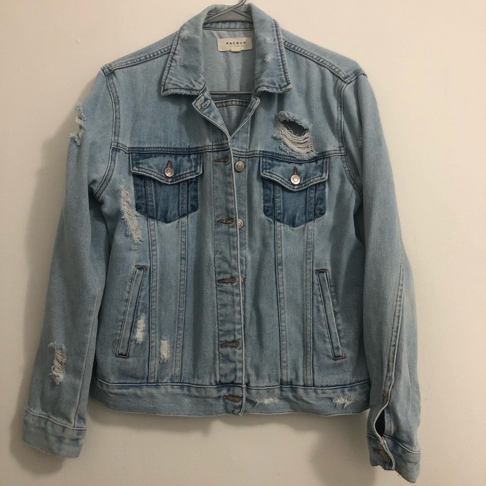 Pacsun Patch pocket Denim jacket